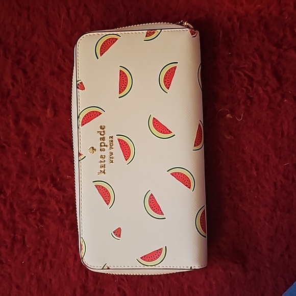Kate Spade Staci LargeWatermelon ContinentalWallet - Picture 1 of 4